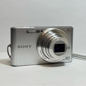 Sony Cyber-shot DSC-W830 20.1MP Digital Camera Y2K w/ Battery - Silver - Tested